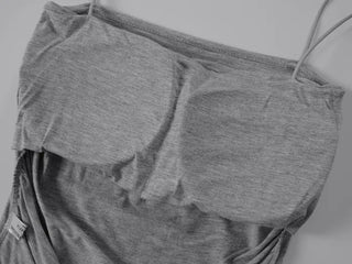 Nor Top Side Shirring Strap Sleeveless