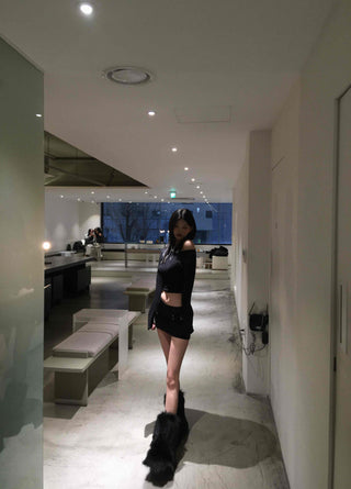 Y2K Mood Low-Rise Tight-Fit Mini Skirt
