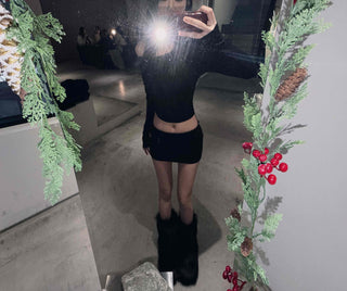 Y2K Mood Low-Rise Tight-Fit Mini Skirt