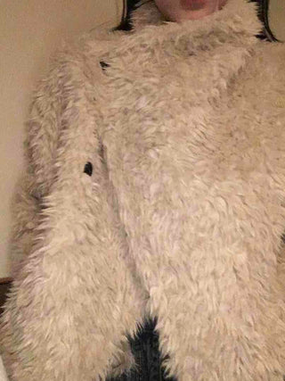 Soft Mood Sherpa Fur Oversized Single Jacket