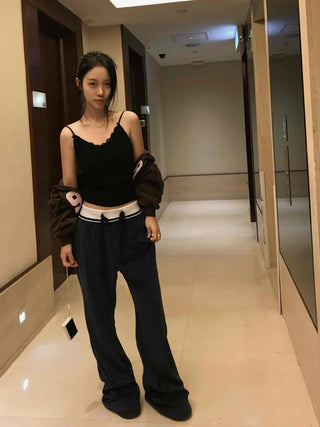 Daily Simple Lace Bra Top Slim Fit Camisole