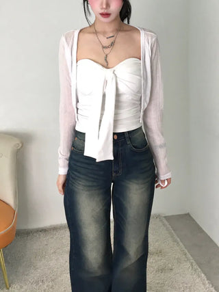 Pajo Ribbon Tube Top