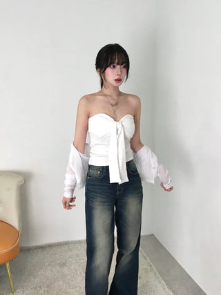 Pajo Ribbon Tube Top