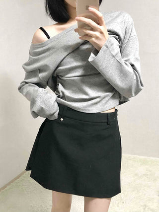 Side Pleated Belted Golf Shorts