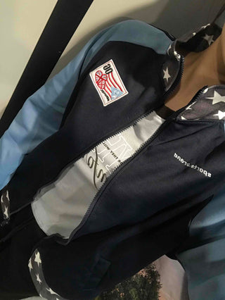 Star Sideline Oversized Zip-Up Jumper