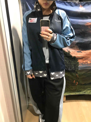 Star Sideline Oversized Zip-Up Jumper