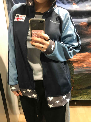 Star Sideline Oversized Zip-Up Jumper