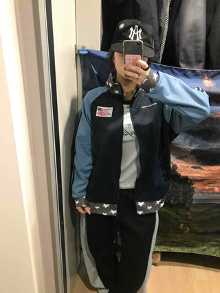 Star Sideline Oversized Zip-Up Jumper