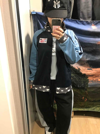 Star Sideline Oversized Zip-Up Jumper