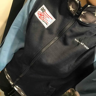 Star Sideline Oversized Zip-Up Jumper