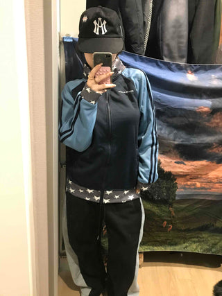 Star Sideline Oversized Zip-Up Jumper