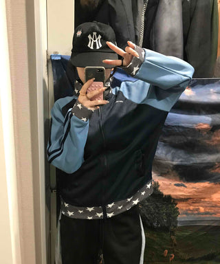 Star Sideline Oversized Zip-Up Jumper
