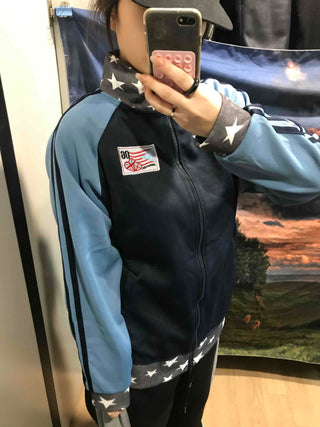 Star Sideline Oversized Zip-Up Jumper
