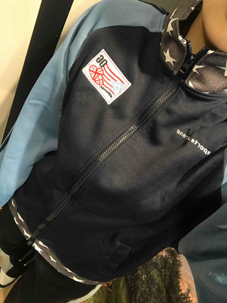 Star Sideline Oversized Zip-Up Jumper