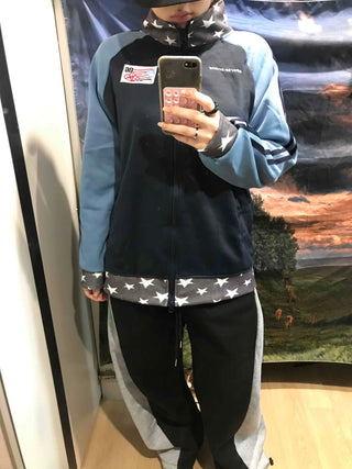 Star Sideline Oversized Zip-Up Jumper