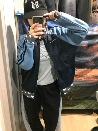 Star Sideline Oversized Zip-Up Jumper