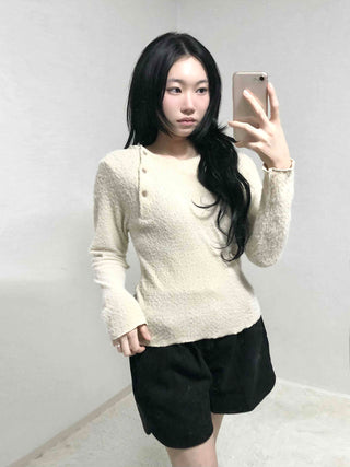 Daily Cozy Elastic Waist A-Line Shorts