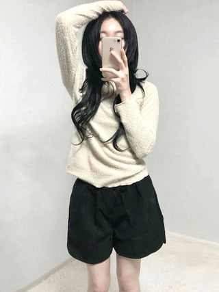 Polar Cozy Fluffy Angora Knit