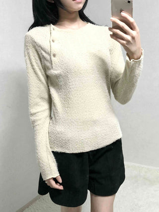Polar Cozy Fluffy Angora Knit