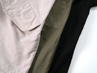 Nomi Single-layer Field Jacket with Waist Drawstring