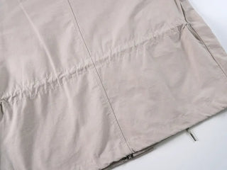 Nomi Single-layer Field Jacket with Waist Drawstring