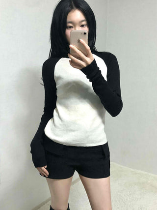 Daily Pocket Detail High-Waisted Shorts