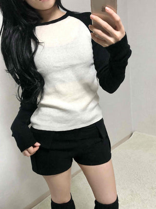 Daily Pocket Detail High-Waisted Shorts