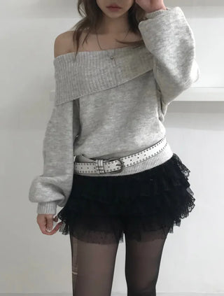 Yuna Lace Frill Shorts Pants