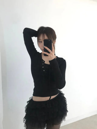 Yuna Lace Frill Shorts Pants