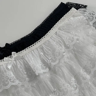 Yuna Lace Frill Shorts Pants