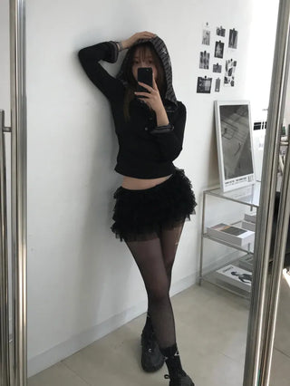 Yuna Lace Frill Shorts Pants