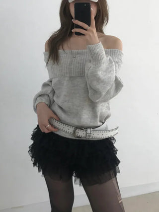 Yuna Lace Frill Shorts Pants