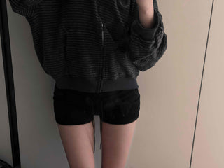 Athleisure Drawstring Elastic Running Shorts