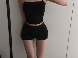 Athleisure Drawstring Elastic Running Shorts