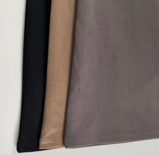 Kibo Suede Slim Bootcut Pants
