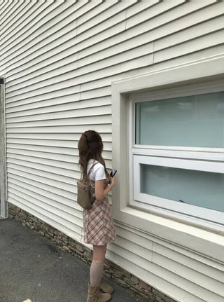 Noah Vintage Check Sleeveless Sleeveless Dress