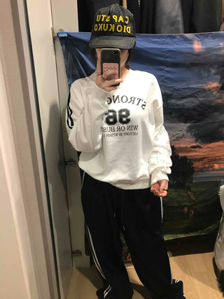 Strongest Lettering 88 V-Neck Sweatshirt