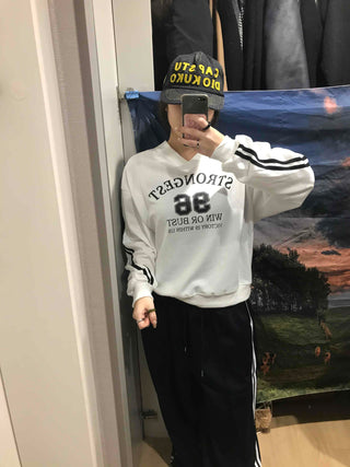 Strongest Lettering 88 V-Neck Sweatshirt