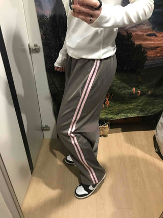 Campus Stripe Vertical Line Jogger Pants