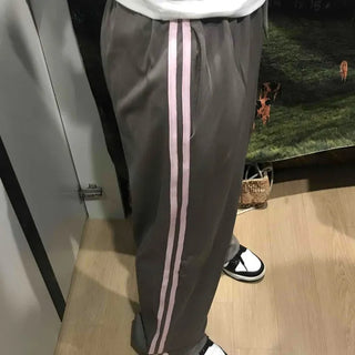 Campus Stripe Vertical Line Jogger Pants