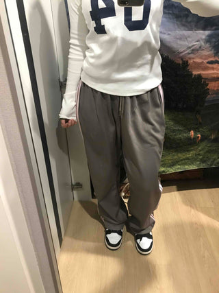 Campus Stripe Vertical Line Jogger Pants