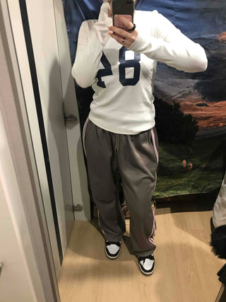 Campus Stripe Vertical Line Jogger Pants