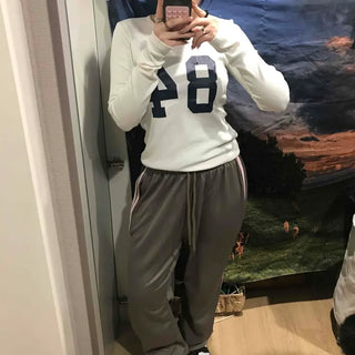 Campus Stripe Vertical Line Jogger Pants