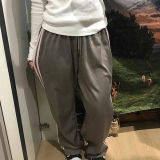 Campus Stripe Vertical Line Jogger Pants