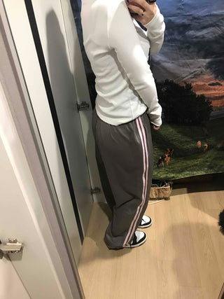 Campus Stripe Vertical Line Jogger Pants