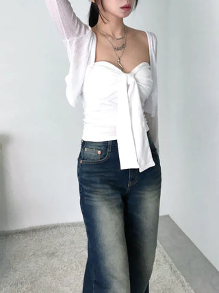 Toru Vintage Washed Denim Long Pants