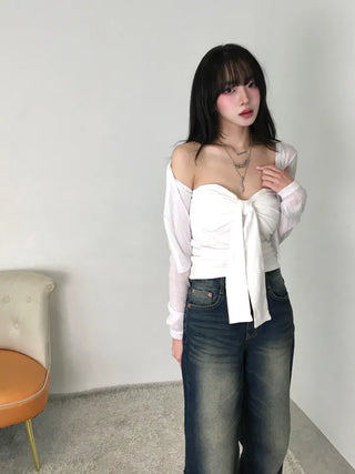 Toru Vintage Washed Denim Long Pants