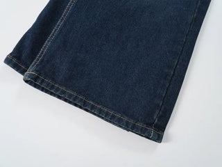 Toru Vintage Washed Denim Long Pants