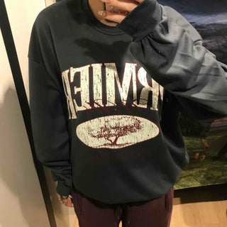 Big Logo Oversized Lettering Sweatshirt