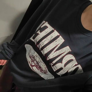 Big Logo Oversized Lettering Sweatshirt
